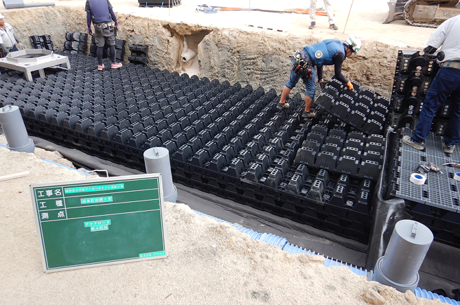 土木資材・建設金物の施工、各種工事のイメージ写真