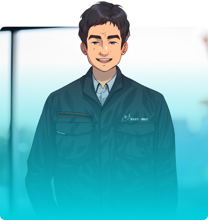 営業部 営業部長 K.Yのイラスト