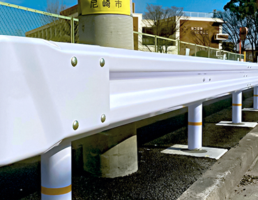 ガードレール設置工事